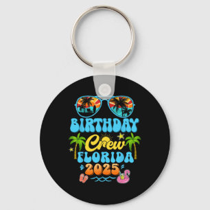 Porte-clés Équipage d'anniversaire Floride Croisière de vacan