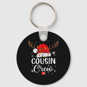 Porte-clés Équipage de Cousin de Noël Chapeau de Père Noël Dr