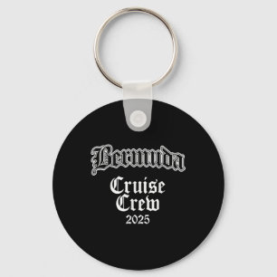 Porte-clés Équipage de croisière familiale aux Bermudes 2025 
