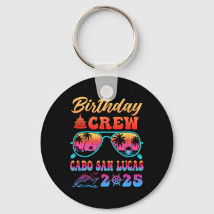 Porte-clés Équipage de la fête d'anniversaire de Cabo San Luc