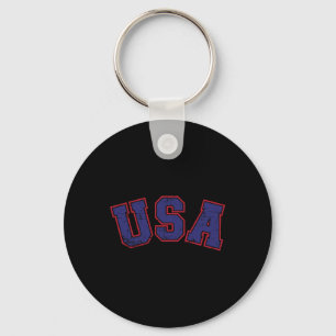 Porte-clés Équipe américaine pour la fête patriotique d'indép
