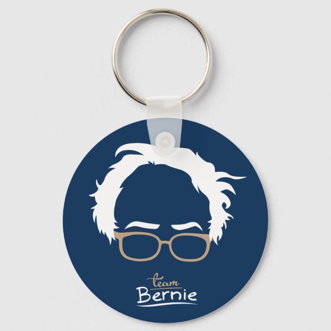 Porte-clés Équipe Bernie - Bernie Sanders pour président (Recto)