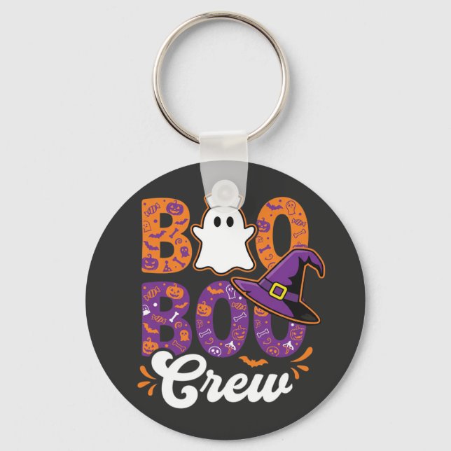 Porte-clés Équipe Boo Boo Création de fantôme d'infirmière Ha (Recto)