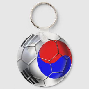Porte-clés Équipe coréenne de football supporters Ball