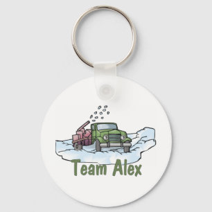 Porte-clés Équipe cycliste Tee - shirts et cadeaux Alex