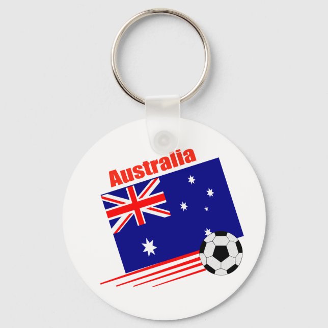 Porte-clés Équipe d'Australie de football (Recto)
