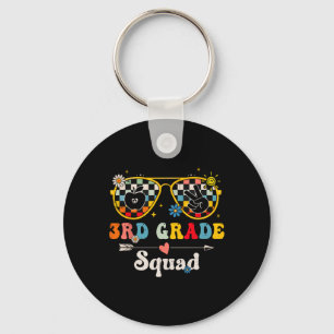 Porte-clés Équipe de 3e année Cute enseignant Super Retour T