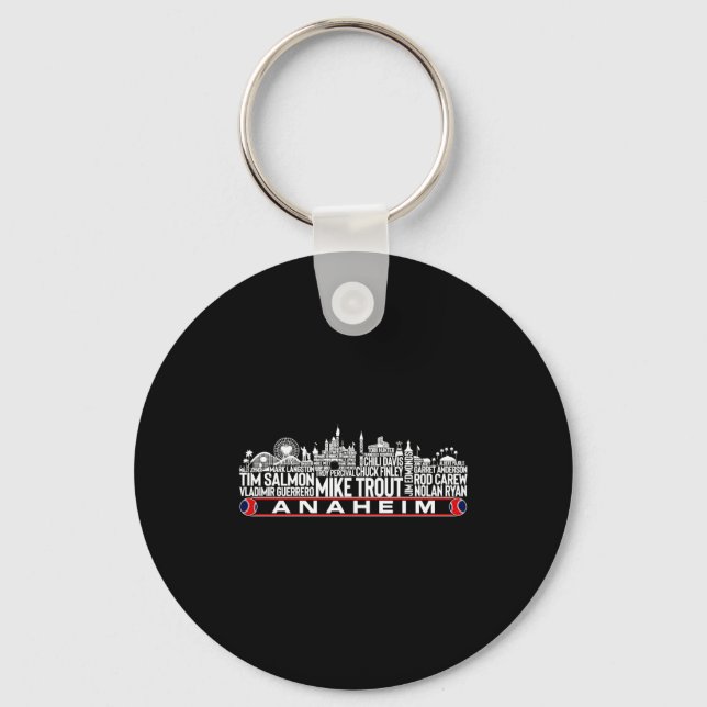 Porte-clés Équipe de baseball de Los Angeles Légendes de tous (Recto)