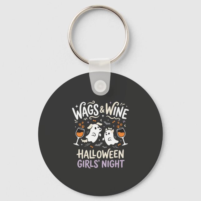 Porte-clés Équipe de Boo Halloween pour chiens (Recto)