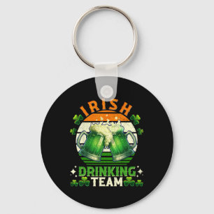 Porte-clés Équipe de buveurs de bière irlandaise drôle de la 