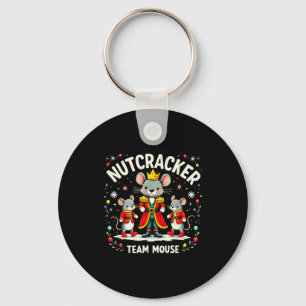 Porte-clés Équipe de Casse-Noisette Souris Noël Ballet Cadeau