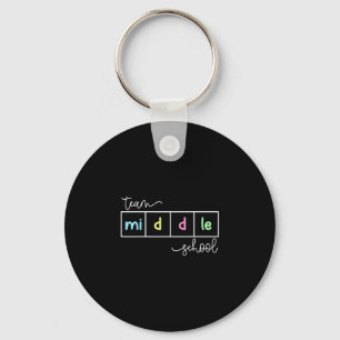 Porte-clés Équipe de collège équipe de professeur de collège