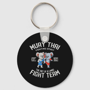 Porte-clés Équipe de combat Muay Thai Koala - Nak Muay, Kickb