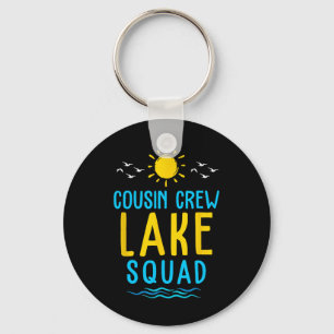 Porte-clés Équipe de Cousin Lake Squad Vacances d'été Famille