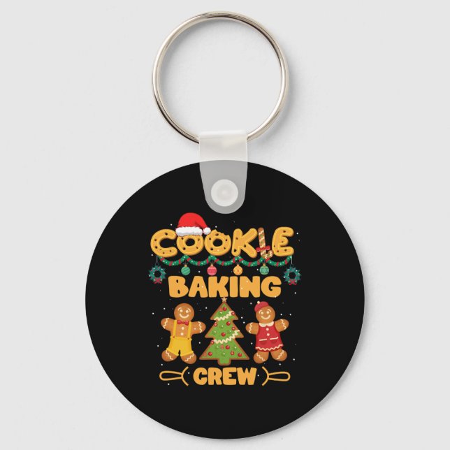 Porte-clés Équipe de cuisson des cookies Équipe de rapprochem (Recto)