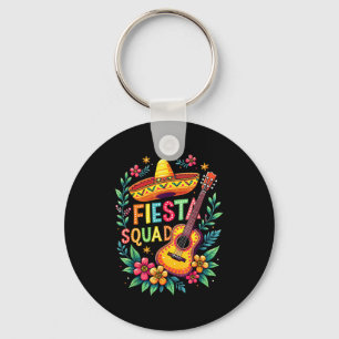 Porte-clés Équipe de fiesta correspondant au cinq mai party m