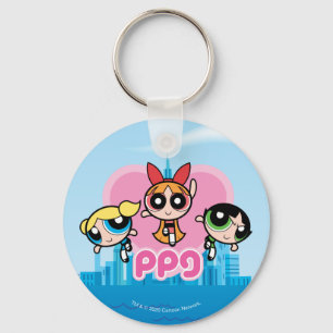 Porte-clés Équipe de filles Powerpuff stupéfiant
