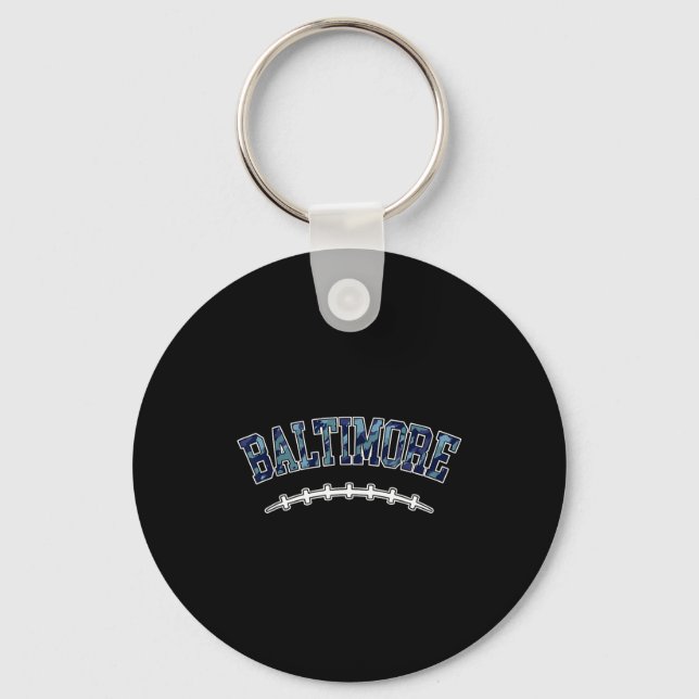 Porte-clés Équipe de football américain de Baltimore Srit  (Recto)