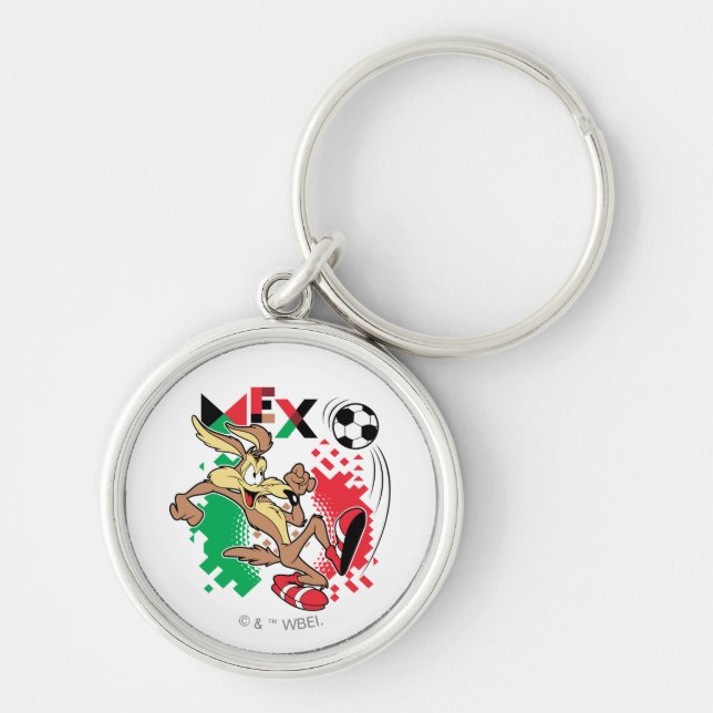 Porte-clés Équipe de football du Mexique Graphique WILE E. CO (Devant)