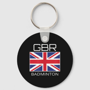 Porte-clés Équipe de Grande-Bretagne de Badminton Athlète bri