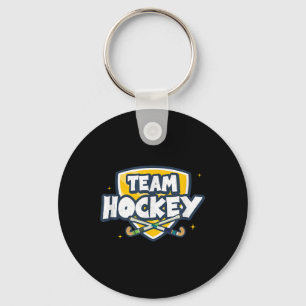 Porte-clés Équipe de hockey Hockey sur gazon Hockey en salle