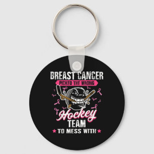 Porte-clés Équipe de hockey sur cancer du sein Sensibilisatio