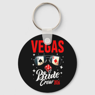 Porte-clés Équipe de mariée à Vegas 2026 Mariée à Vegas