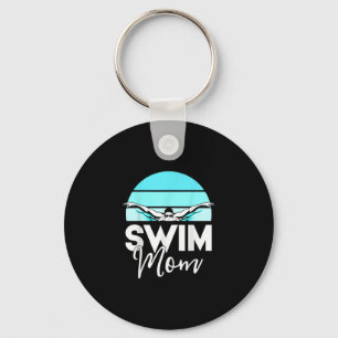 Porte-clés Équipe de natation maman Mor école natation Rencon