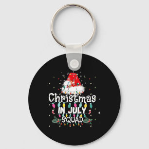 Porte-clés Équipe de Noël en Juillet