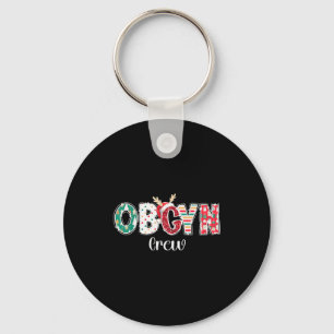 Porte-clés Équipe de Noël Obgyn Obstétrique Ob Gyn Groupe Équ