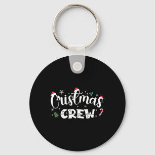 Porte-clés Équipe de Noël Père Noël Famille Groupe de jumelag