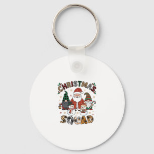 Porte-clés Équipe de Noël Santa Gnomes Bonshommes de neige Lé