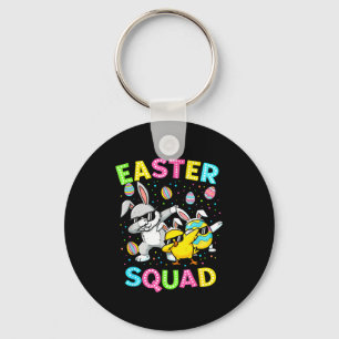 Porte-clés Équipe de Pâques lapin œuf poussin dab équipage co