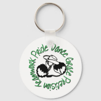 Porte-clés Équipe de perceuse - Danse Grace Précision Teamwor