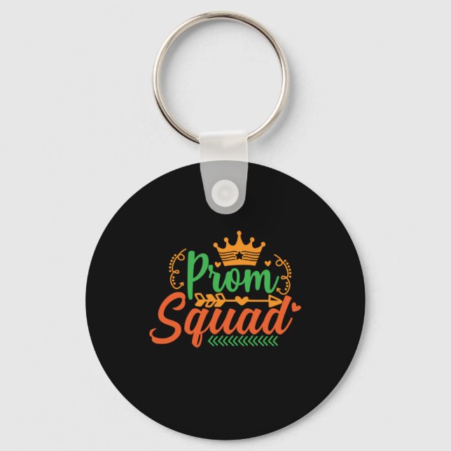 Porte-clés Équipe de promo d'art enseignant (Recto)