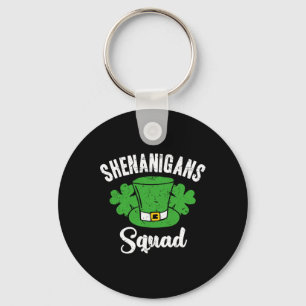 Porte-clés Équipe de Shenanigans drôles de la Saint-Patrick S