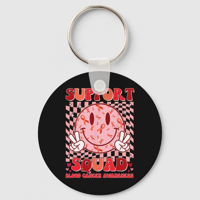 Porte-clés Équipe de soutien motivationnel Groovy pour la sen (Recto)
