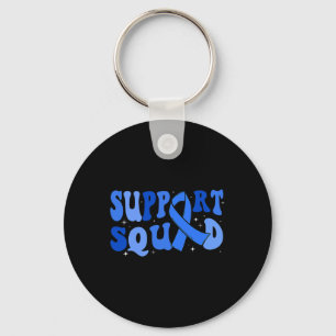 Porte-clés Équipe de soutien Type 1 Sensibilisation au diabèt