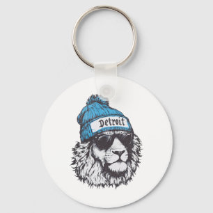 Porte-clés Équipe de sport athlétique Amoureux de Footll Fan