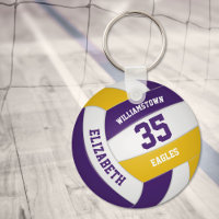 équipe de sports d'or violet couleurs volley-ball