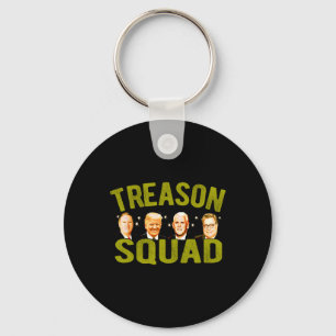 Porte-clés Équipe de trahison Impeach Trump Pence Pompeo Rr U
