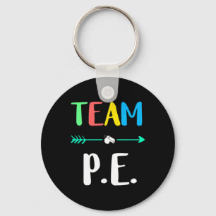 Porte-clés Équipe d'enseignant d'école d'éducation physique P