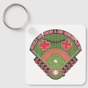 Porte-clés Équipe des joueurs de baseball Médicales