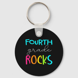 Porte-clés Équipe des Rocks de 4e année Enseignant de 4e anné