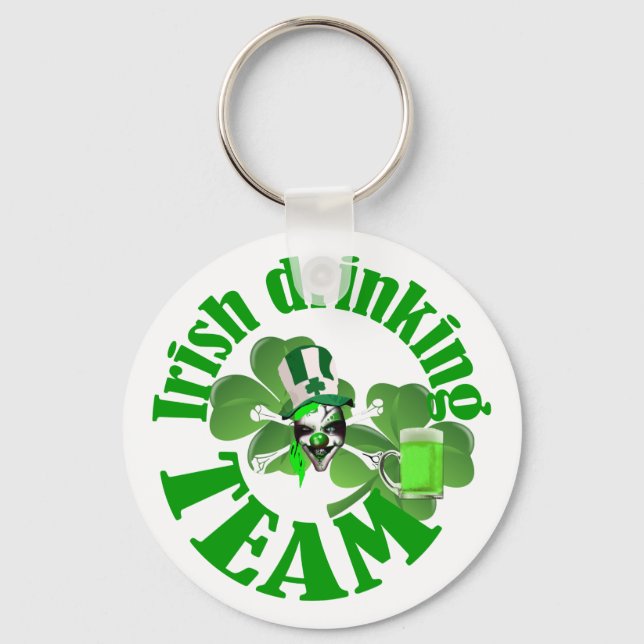 Porte-clés Équipe d'Irlande (Recto)