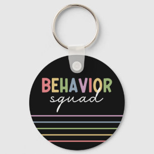 Porte-clés Équipe du comportement Thérapiste comportemental