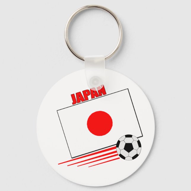 Porte-clés Équipe du Japon de football (Recto)