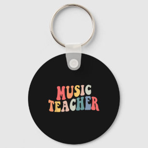 Porte-clés Équipe Enseignante Musique super Professeur Retour