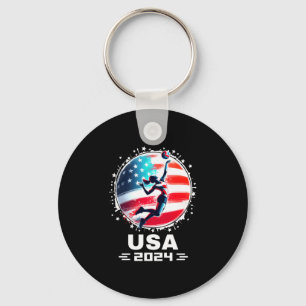 Porte-clés Équipe États-Unis maillot de volley-ball 2024 pour