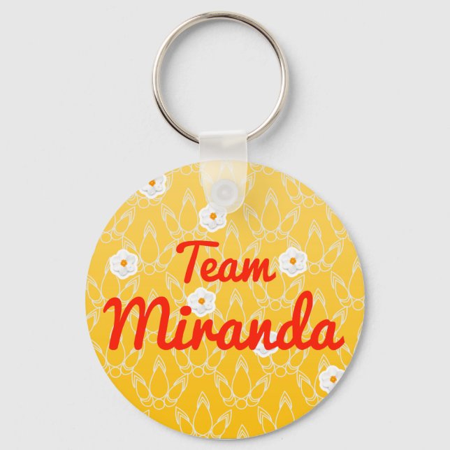 Porte-clés Équipe Miranda (Recto)